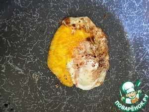 Крахмальные бутерхяки с яйцом и зеленью