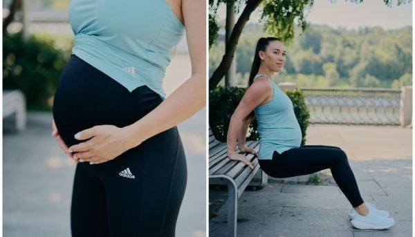 adidas представил первую спортивную коллекцию для беременных